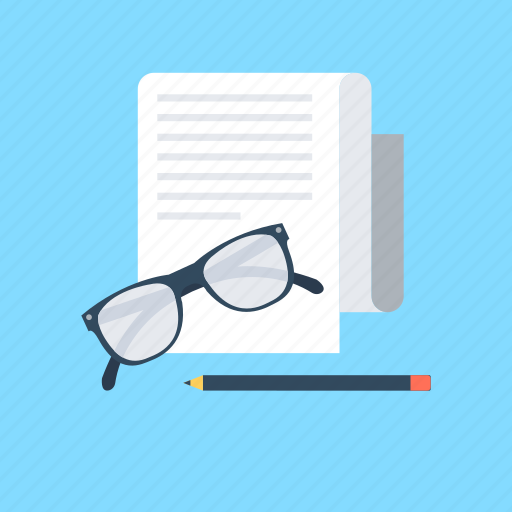 Contract, deal, glasses, organizing, planning icon - Download on Iconfinder