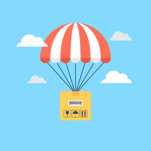 Air logistic, commercial delivery, delivery, delivery balloon, shipping icon - Download on Iconfinder