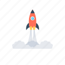 business launch, missile, rocket launch, space rocket, startup 