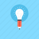 bright idea, bulb, idea, illuminate, strategy