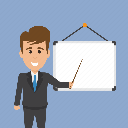 Managing activities, project management professional, project manager, project manager at whiteboard, project planning icon - Download on Iconfinder