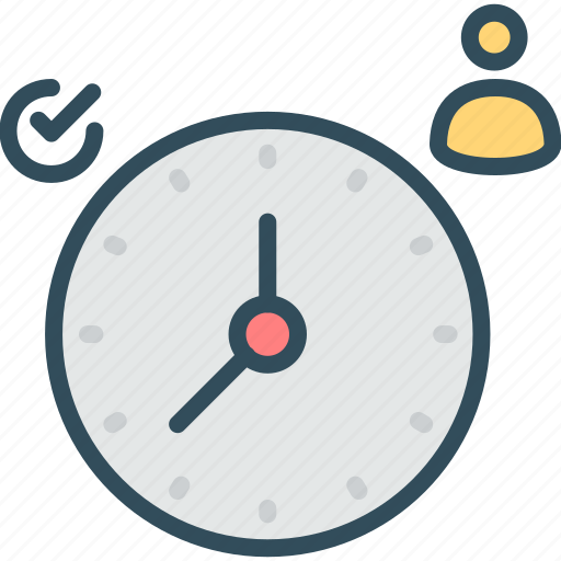 Clock, management, personal, punctuality, scheduler, timeline, timer icon - Download on Iconfinder