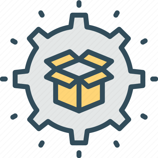 Assembly, creation, formed, making, manufacture, produced, production icon - Download on Iconfinder