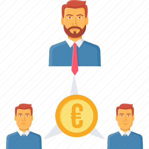 Euro, management, manager, account, finance, financial, team icon - Download on Iconfinder