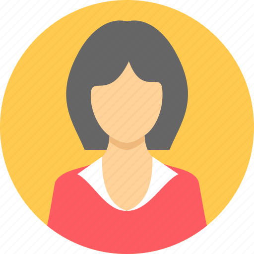 Employee, customer, female, user, woman, face, profile icon - Download on Iconfinder