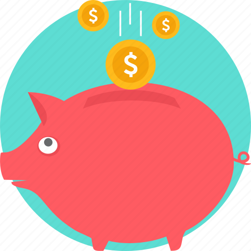 Bank, banking, cash, coin, money, savings, piggy bank icon - Download on Iconfinder