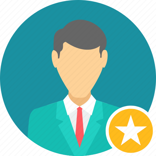 Star, best, employee, favourite, man, business, male icon - Download on Iconfinder