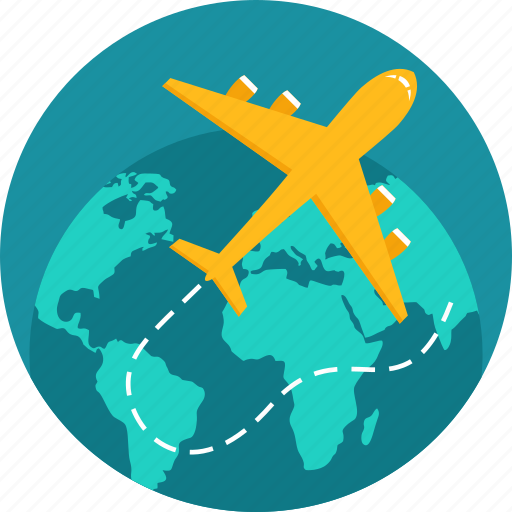 Travelling, aeroplane, airplane, aviation, flight, plane, travel icon - Download on Iconfinder
