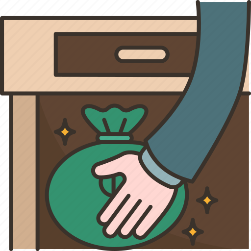 Kickbacks, corrupt, bribery, giving, money icon - Download on Iconfinder