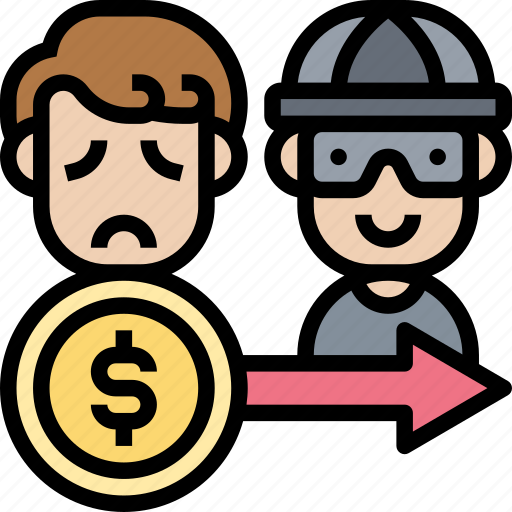 Extortion, blackmail, thief, robbery, crime icon - Download on Iconfinder