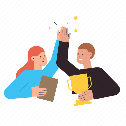 Successful, transaction, deal, business, agreement, handshake, teamwork illustration - Download on Iconfinder