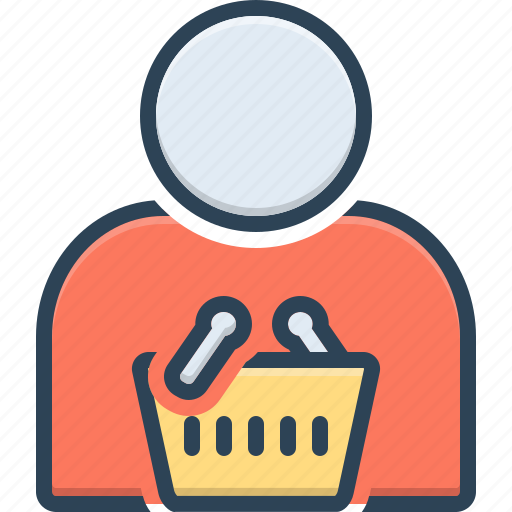 Client, clientele, consumer, customer, patron, purchaser, user icon - Download on Iconfinder