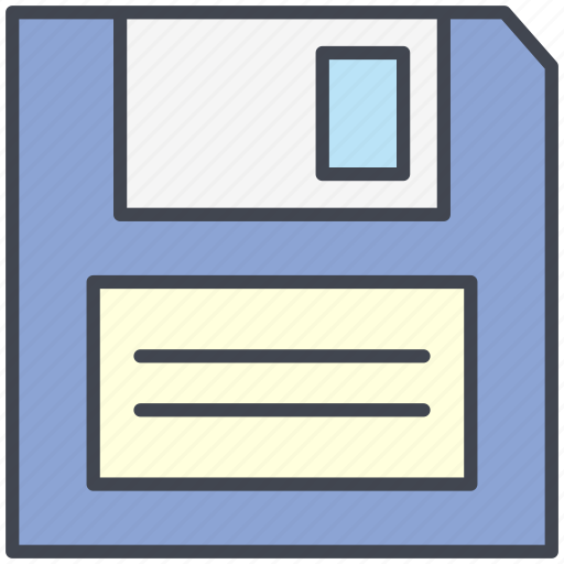 Business, disk, economy, finance, pastel, save, storage icon - Download on Iconfinder