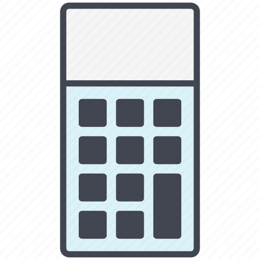 Business, calculator, economy, finance, pastel icon - Download on Iconfinder