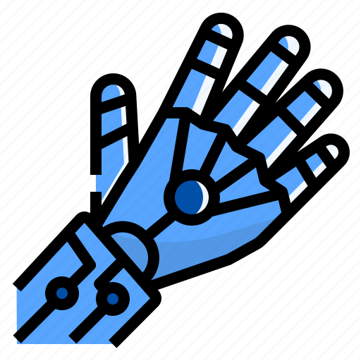 Bots, hand, industry, innovation, technology, work icon - Download on Iconfinder