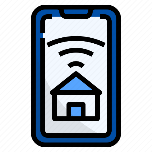 Application, control, estate, iot, mobile, property, technology icon - Download on Iconfinder
