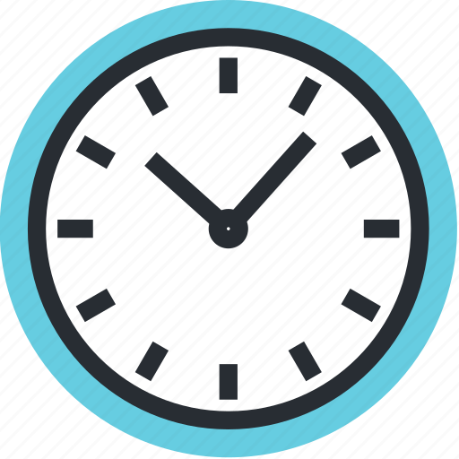 Clock, event, flat, line, organizer, schedule, time icon - Download on Iconfinder
