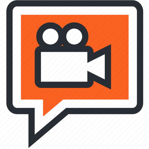 Cinema, line, media, movie, social, streaming, video icon - Download on Iconfinder