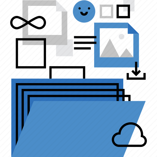 Directory, documents, drive, files, folder, multimedia, portfolio icon - Download on Iconfinder
