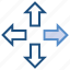 arrows, direction, enlarge, expansion arrows, move arrows 
