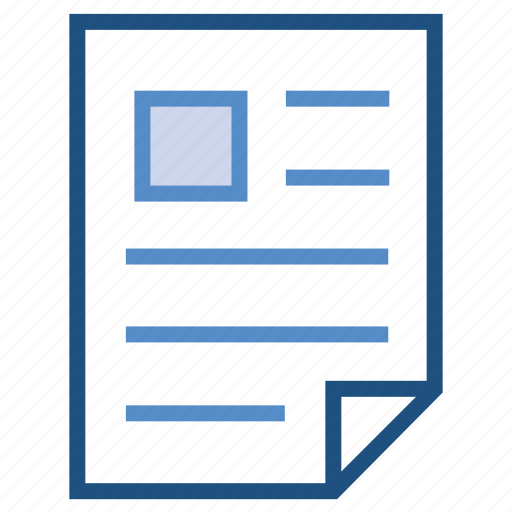 Business, document, file, page, paper, text icon - Download on Iconfinder