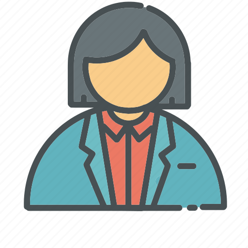 Business, employee, employer, female, id, presentation, woman icon - Download on Iconfinder
