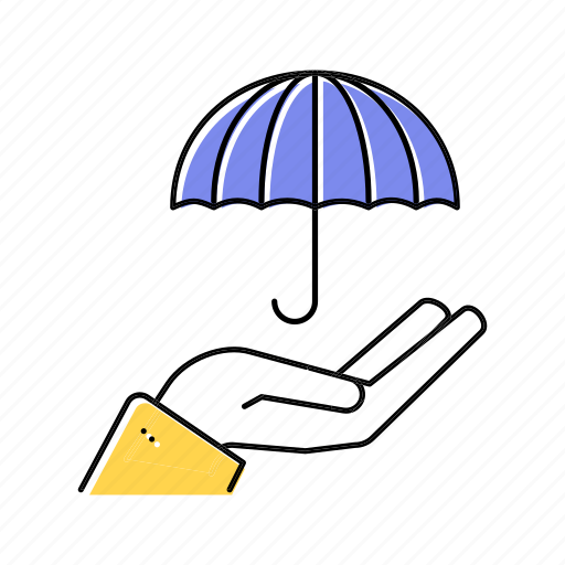 Umbrella, hand, rain, protection, ethics, moral icon - Download on Iconfinder