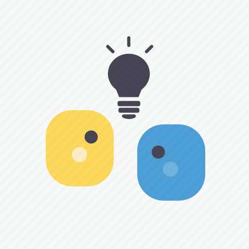 Brainstorming, business, chatting, idea, marketing, meeting, planning icon - Download on Iconfinder