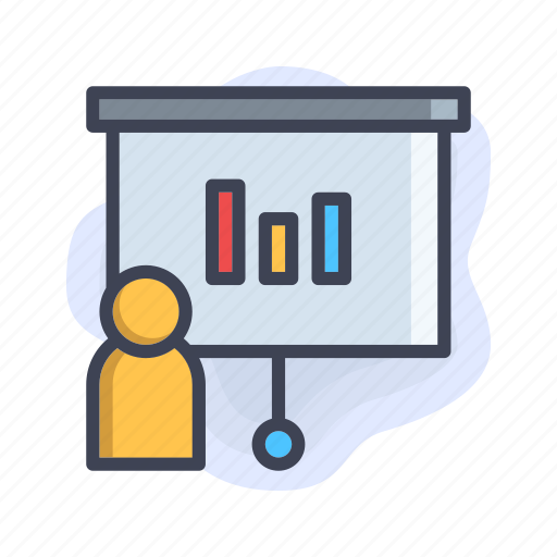 Analytics, business, chart, graph, presentation icon - Download on Iconfinder