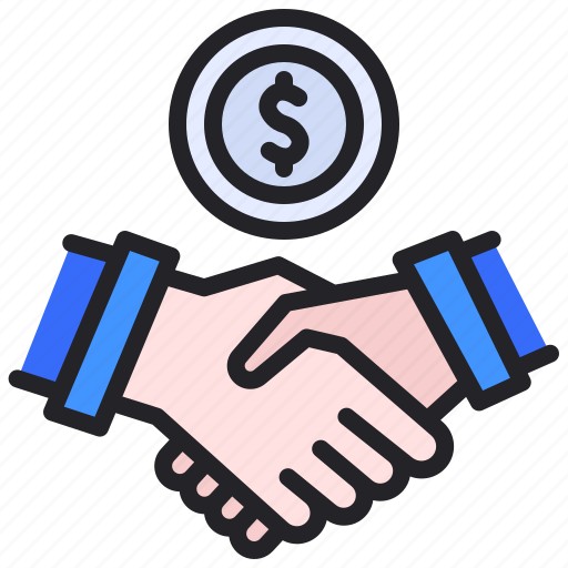 Handshake, deal, money, business, agreement icon - Download on Iconfinder