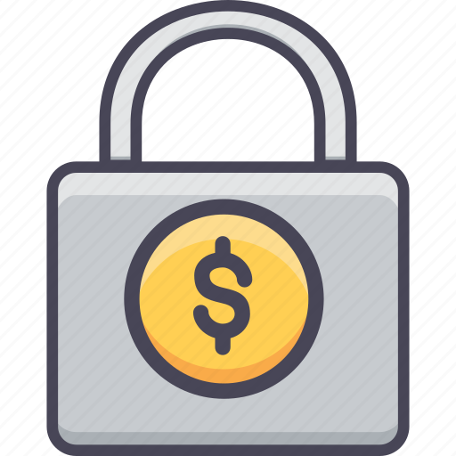 Dollar, lock, locker, money, safety, security, finance icon - Download on Iconfinder