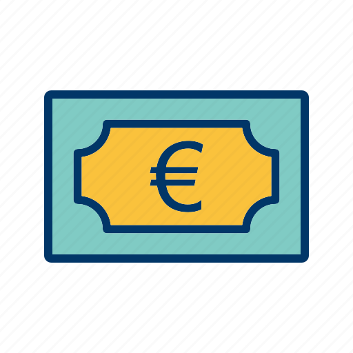 Euro, finance, banknote icon - Download on Iconfinder