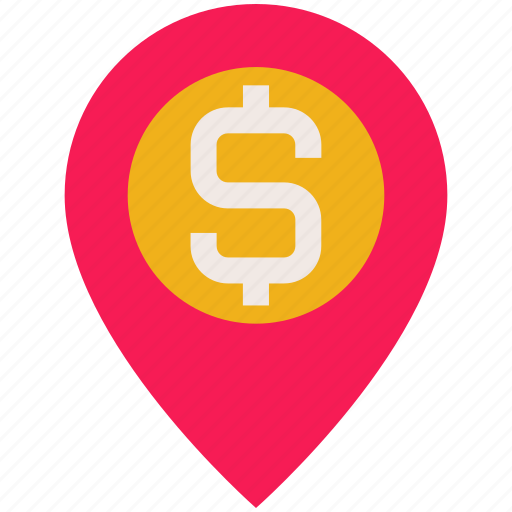 Business, finance, location, money, navigation, pin icon - Download on Iconfinder