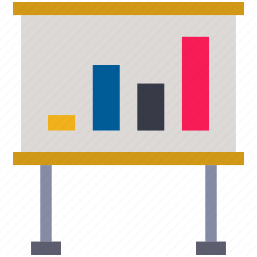 Board, business, finance, graph, lecture, presentation icon - Download on Iconfinder