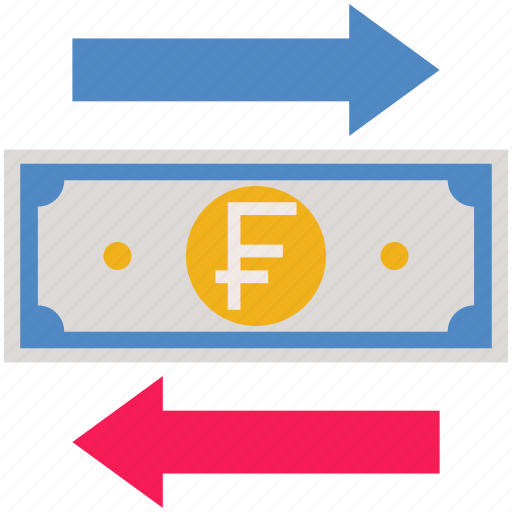 Business, cash, finance, franc, money, payment, transfer icon - Download on Iconfinder