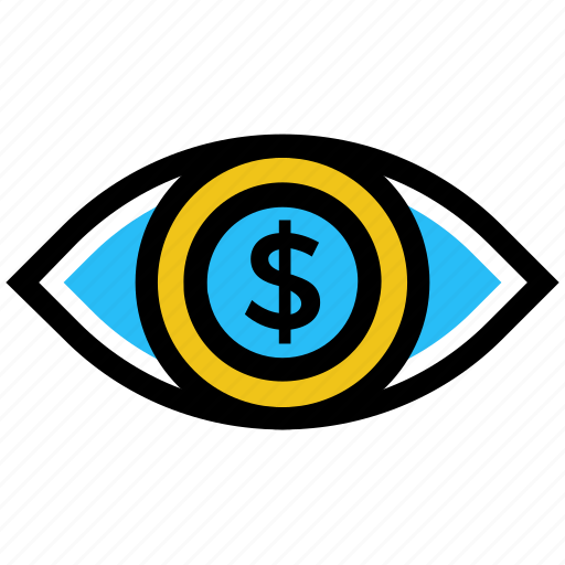 Business, business & finance, dollar, eye, money, vision icon - Download on Iconfinder