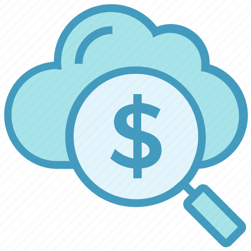 Business, business & finance, cloud, dollar, magnifier, search money icon - Download on Iconfinder