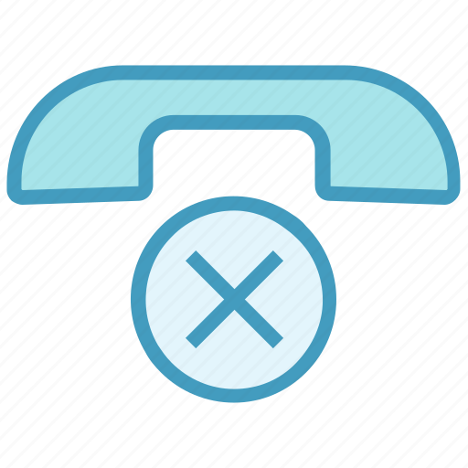 Business, business & finance, calling cancel, cross, missed call, telephone icon - Download on Iconfinder