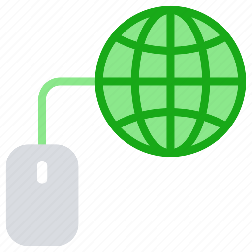 Business, business & finance, globe, internet, mouse, worldwide icon - Download on Iconfinder