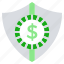 business, business &amp; finance, dollar, money, money secure, shield 