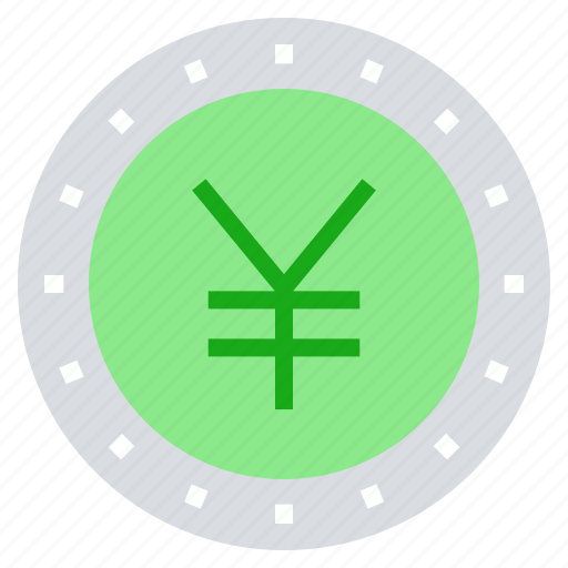 Business, business & finance, coin, money, yen, yen coin icon - Download on Iconfinder