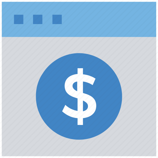 Business, currency, dollar, finance, internet, online, webpage icon - Download on Iconfinder