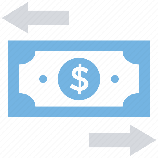 Arrows, business, cash, dollar, finance, money, transfer icon - Download on Iconfinder