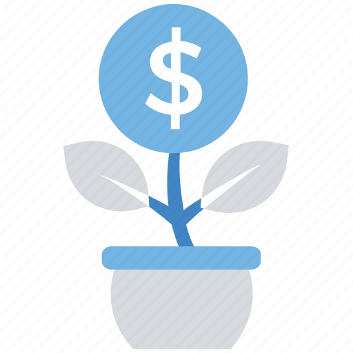Business, coin, dollar, finance, money, plant icon - Download on Iconfinder