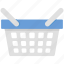 basket cart, business, shopping 