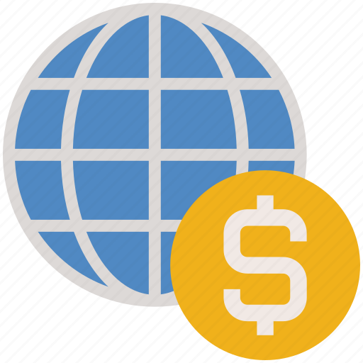 Business, dollar, finance, global, international, money, world icon - Download on Iconfinder