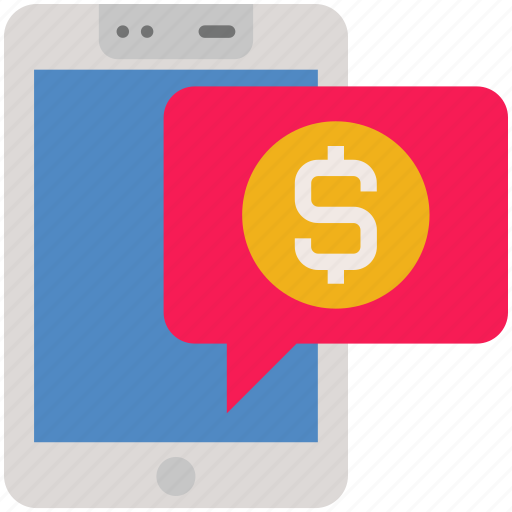 Bank message, business, finance, mobile, online payment, smartphone icon - Download on Iconfinder