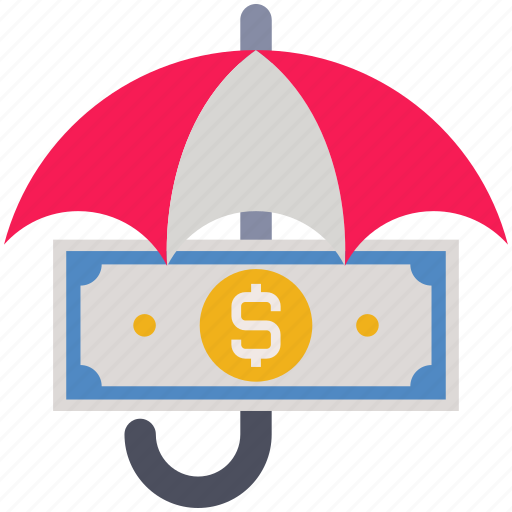 Business, dollar, finance, insurance, money, security, umbrella icon - Download on Iconfinder