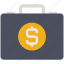 briefcase, business, finance, money, money bag, suitcase 