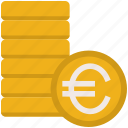business, coins, currency, euro, finance, investment, money